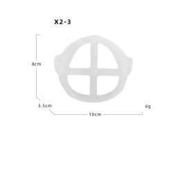 Three-dimensional disposable protective tool (Option: X2 3-1pc)