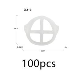 Three-dimensional disposable protective tool (Option: X2 3-100pcs)