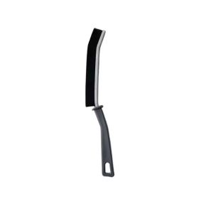 Crevice Cleaning Tool Window Groove Cleaning Brush Bathroom Gap Cleaning Brush Hard Bristle Crevice Cleaning Brush 9.3L X 5W X 0.8H (Option: 1pcs)