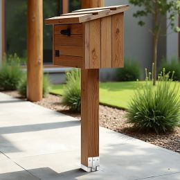 1 Pack 4x4 Post Base Bracket Post Anchor For Concrete Inner Size 3.53x3.56 In (Option: Silver)