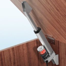 Linear Actuator 12V, 4 Inch High Load 330lbs/1500N Linear Actuator, 0.19'/s Linear Motion Actuator With Mounting Bracket And IP54 Protection (Option: Natural)