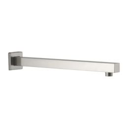 Shower Arm With Flange, 1/2 NPT Tapered Threads, Rain Shower Head Arm, Wall Mount Shower Extension Arm (Option: defaulttitle)