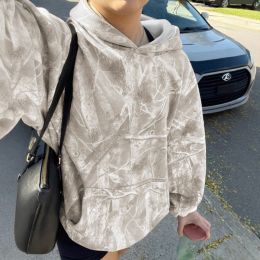 Hoodie Hot Sale Long Sleeve Jungle Maple Leaf Branches (Option: Color 1-XS)